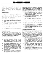 Preview for 13 page of MBM 6020001 Operator'S Safety And Service Manual