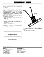 Preview for 16 page of MBM 6020001 Operator'S Safety And Service Manual