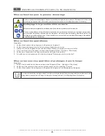 Preview for 43 page of MBM AQE477 Operating Instructions Manual