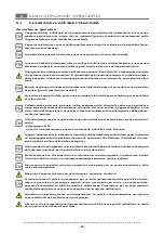 Preview for 15 page of MBM CYE Use And Routine Maintenance Manual