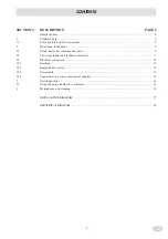 Preview for 7 page of MBM ECC46 Installation, Use And Maintenance Instructions