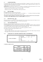 Preview for 25 page of MBM ECC46 Installation, Use And Maintenance Instructions