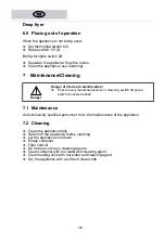 Preview for 18 page of MBM EF12+12B Operating Instructions Manual