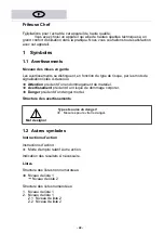 Preview for 22 page of MBM EF12+12B Operating Instructions Manual