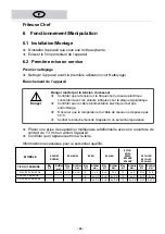 Preview for 24 page of MBM EF12+12B Operating Instructions Manual