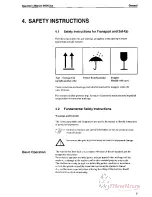 Предварительный просмотр 7 страницы MBM F 352 Operator'S Manual