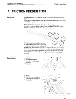 Предварительный просмотр 11 страницы MBM F 352 Operator'S Manual