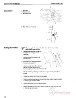 Предварительный просмотр 12 страницы MBM F 352 Operator'S Manual