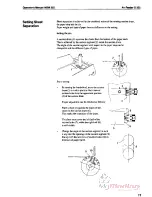 Preview for 17 page of MBM F 352 Operator'S Manual