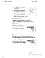 Preview for 18 page of MBM F 352 Operator'S Manual