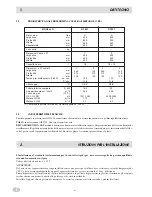 Preview for 4 page of MBM GF49T Installation, Use And Maintenance Instructions