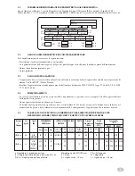 Preview for 5 page of MBM GF49T Installation, Use And Maintenance Instructions