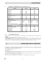 Preview for 40 page of MBM GF49T Installation, Use And Maintenance Instructions