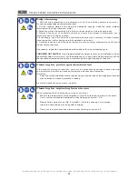 Preview for 31 page of MBM GPL408 Operating Instructions Manual