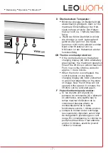 Preview for 8 page of MBM LEOWORK Instruction Manual