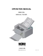 MBM MBM 208J Operation Manual preview