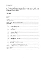 Preview for 5 page of MBM MBM 208J Operation Manual