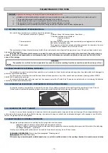 Предварительный просмотр 28 страницы MBM MC201E Use And Routine Maintenance Manual