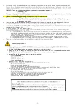 Предварительный просмотр 32 страницы MBM MC201E Use And Routine Maintenance Manual