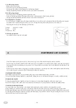 Предварительный просмотр 24 страницы MBM MINIMA G4SFE6 Installation, Use And Maintenance Instructions