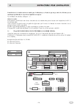 Предварительный просмотр 29 страницы MBM MINIMA G4SFE6 Installation, Use And Maintenance Instructions