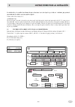 Предварительный просмотр 55 страницы MBM MINIMA G4SFE6 Installation, Use And Maintenance Instructions