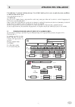 Предварительный просмотр 5 страницы MBM MINIMA Series Installation, Use And Maintenance Instructions