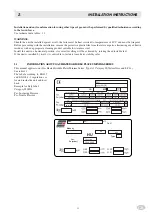 Preview for 15 page of MBM MINIMA Series Installation, Use And Maintenance Instructions