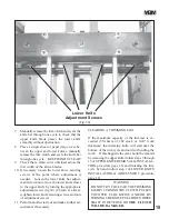 Preview for 20 page of MBM StitchFold Operation Manual