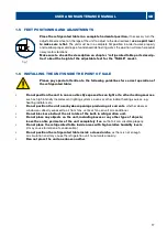 Preview for 17 page of MBM T72BTAR Use And Maintenance Manual