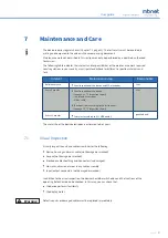 Preview for 21 page of mbnet Engineering ergo vac Operating Manual