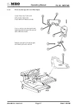 Предварительный просмотр 17 страницы MBO FA 66 ME Operating Manual