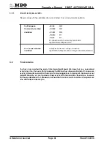 Предварительный просмотр 36 страницы MBO SBAP 46-ME Operating Manual