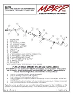 Предварительный просмотр 1 страницы MBRP S6212 Installation Manual