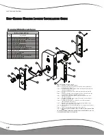 Предварительный просмотр 10 страницы MBS Mortise Lock Service Manual