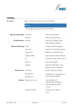 Предварительный просмотр 22 страницы MBS UBR-02 Mk II Manual