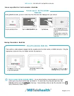 Preview for 14 page of MBTelehealth SX10 User Manual