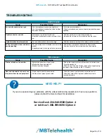 Preview for 18 page of MBTelehealth SX10 User Manual