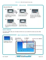 Предварительный просмотр 6 страницы MBTelehealth SX80 with Touchpad 10 User Manual