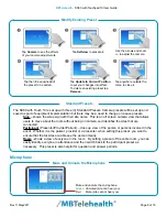 Предварительный просмотр 8 страницы MBTelehealth SX80 with Touchpad 10 User Manual