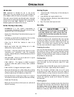 Предварительный просмотр 7 страницы MBW 1780001 Operator'S Safety And Service Manual