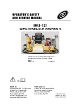 MBW 1790049 Operator'S Safety And Service Manual preview