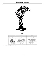 Предварительный просмотр 6 страницы MBW AR56 Operator'S Safety And Service Manual