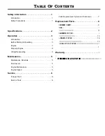 Preview for 3 page of MBW GPR57 Operator'S Safety And Service Manual