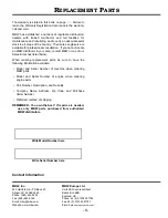 Preview for 13 page of MBW GPR57 Operator'S Safety And Service Manual