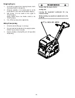 Preview for 9 page of MBW GPR78D Operator'S Safety And Service Manual