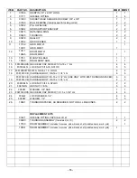 Preview for 18 page of MBW MM121 Operator'S Manual