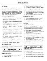 Preview for 9 page of MBW MM60 Operator'S Safety And Service Manual