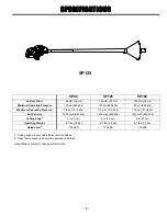 Preview for 6 page of MBW SP125 Operator'S Safety And Service Manual