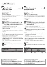 Предварительный просмотр 2 страницы Mc Brown 30 14 23 Operating Instructions